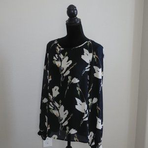 Nine West Black Blouse